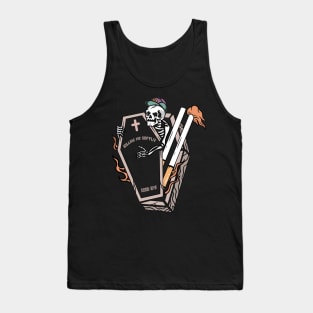 Cigarette and death Tank Top